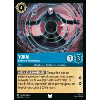 Item Yokai, Inventeur énigmatique - 143/204 - AZS - La Mer Azurite - Brillante - Premium - Français