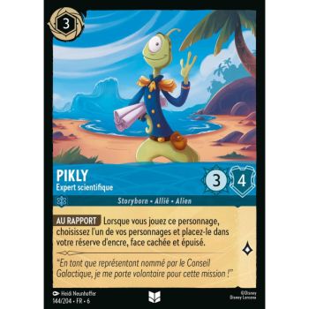Item Pikly, Expert scientifique - 144/204 - AZS - La Mer Azurite - Brillante - Premium - Français