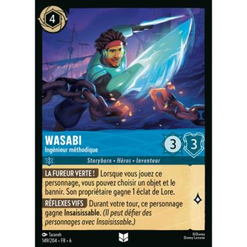 Item Wasabi, Ingénieur méthodique - 149/204 - AZS - La Mer Azurite - Brillante - Premium - Français