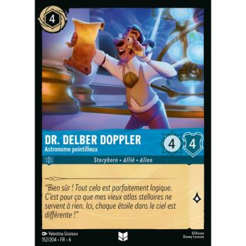 Item Dr. Delber Doppler, Astronome pointilleux - 152/204 - AZS - La Mer Azurite - Brillante - Premium - Français