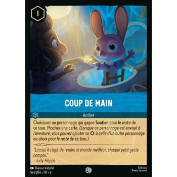 Item Coup de main - 164/204 - AZS - La Mer Azurite - Brillante - Premium - Français