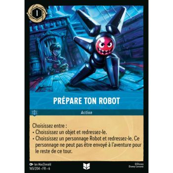 Item Prépare ton robot - 165/204 - AZS - La Mer Azurite - Brillante - Premium - Français