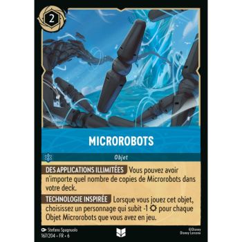 Item Microrobots - 167/204 - AZS - La Mer Azurite - Brillante - Premium - Français