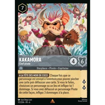 Item Kakamora, Chef pirate - 172/204 - AZS - La Mer Azurite - Brillante - Premium - Français