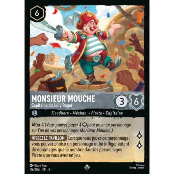 Item Monsieur Mouche, Capitaine du Jolly Roger - 176/204 - AZS - La Mer Azurite - Brillante - Premium - Français