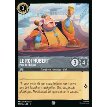 Item Le Roi Hubert, Père de Philippe - 179/204 - AZS - La Mer Azurite - Brillante - Premium - Français