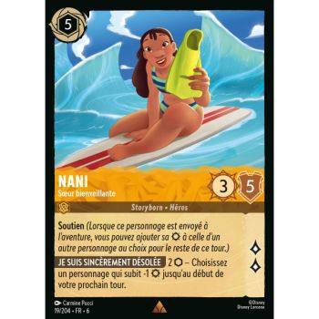 Item Nani, soeur bienveillante - 19/204 - AZS - La Mer Azurite - Brillante - Premium - Français