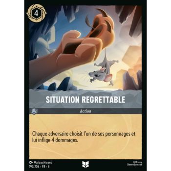 Item Situation regrettable - 199/204 - AZS - La Mer Azurite - Brillante - Premium - Français