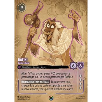 Item Rafiki, Guide éthéré - 208/204 - AZS - La Mer Azurite - Enchanté - Français