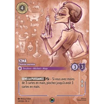 Item Yzma, Chimiste sournoise - 209/204 - AZS - La Mer Azurite - Enchanté - Français