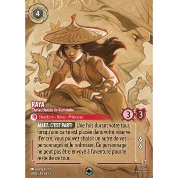 Item Raya, Chevaucheuse de Kumandra - 214/204 - AZS - La Mer Azurite - Enchanté - Français