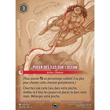 Item Poser des îles sur l'océan - 216/204 - AZS - La Mer Azurite - Enchanté - Français