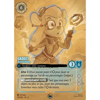 Item Gadget, Bosco brillante - 217/204 - AZS - La Mer Azurite - Enchanté - Français