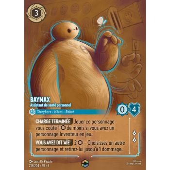 Item Baymax, Assistant de santé personnel - 218/204 - AZS - La Mer Azurite - Enchanté - Français