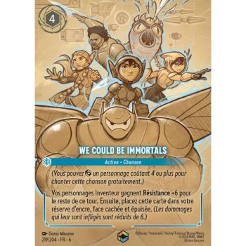 Item We could be immortals - 219/204 - AZS - La Mer Azurite - Enchanté - Français
