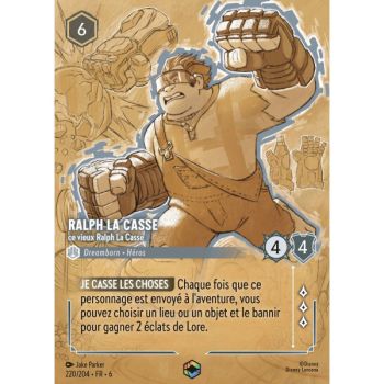 Item Ralph la casse, Ce vieux Ralph La Casse - 220/204 - AZS - La Mer Azurite - Enchanté - Français