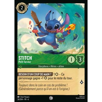 Item Stitch, Petit farceur - 26/204 - AZS - La Mer Azurite - Brillante - Premium - Français