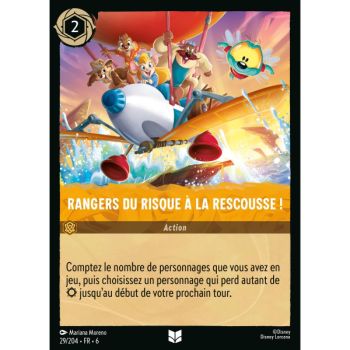 Item Rangers du risque à la rescousse ! - 29/204 - AZS - La Mer Azurite - Brillante - Premium - Français