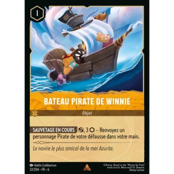 Item Bateau pirate de Winnie - 32/204 - AZS - La Mer Azurite - Brillante - Premium - Français