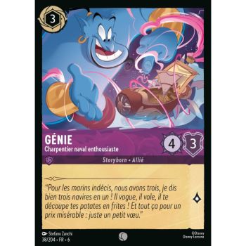 Item Génie, Charpentier naval enthousiaste - 38/204 - AZS - La Mer Azurite - Brillante - Premium - Français