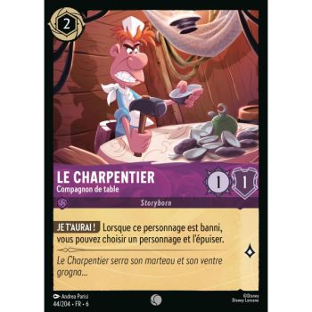 Item Le Charpentier, Compagnon de table - 44/204 - AZS - La Mer Azurite - Brillante - Premium - Français