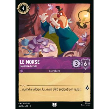 Item Le Morse, Gourmand avide - 46/204 - AZS - La Mer Azurite - Brillante - Premium - Français