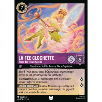 Item La Fée Clochette, Reine des fées d'Azurite - 48/204 - AZS - La Mer Azurite - Brillante - Premium - Français