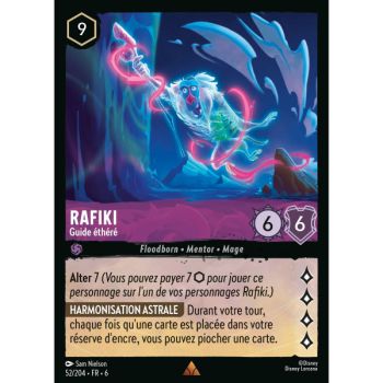 Item Rafiki, Guide éthéré - 52/204 - AZS - La Mer Azurite - Brillante - Premium - Français