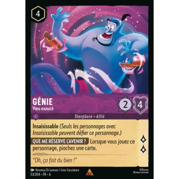 Item Génie, voeu exaucé - 53/204 - AZS - La Mer Azurite - Brillante - Premium - Français