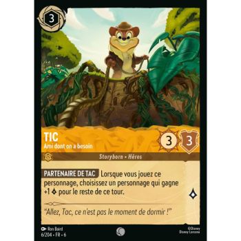 Item Tic, Ami dont on a besoin - 6/204 - AZS - La Mer Azurite - Brillante - Premium - Français