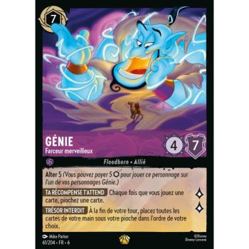 Item Génie, Farceur merveilleux - 61/204 - AZS - La Mer Azurite - Brillante - Premium - Français