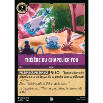 Item Théière du Chapelier fou - 66/204 - AZS - La Mer Azurite - Brillante - Premium - Français