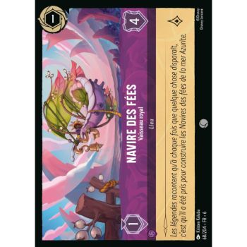 Item Navire des Feés, Vaisseau royal - 68/204 - AZS - La Mer Azurite - Brillante - Premium - Français