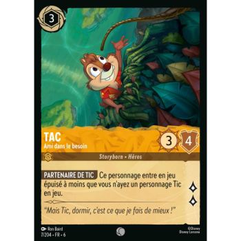 Item Tac, Ami dans le besoin - 7/204 - AZS - La Mer Azurite - Brillante - Premium - Français