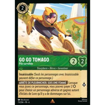 Item Go Go Tamago, Pile survoltée - 73/204 - AZS - La Mer Azurite - Brillante - Premium - Français