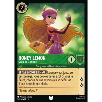 Item Honey Lemon, Génie de la chimie - 74/204 - AZS - La Mer Azurite - Brillante - Premium - Français
