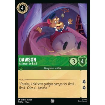 Item Dawson, Assistant de Basil - 77/204 - AZS - La Mer Azurite - Brillante - Premium - Français