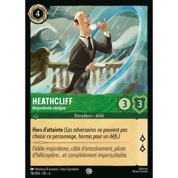 Item Heathcliff, Majordome stoïque - 78/204 - AZS - La Mer Azurite - Brillante - Premium - Français