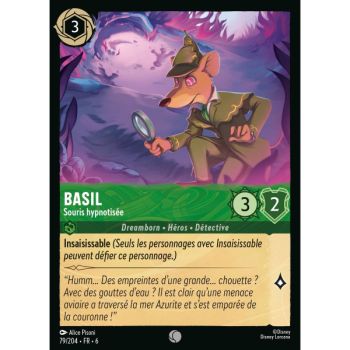 Item Basil, Souris hypnotisée - 79/204 - AZS - La Mer Azurite - Brillante - Premium - Français