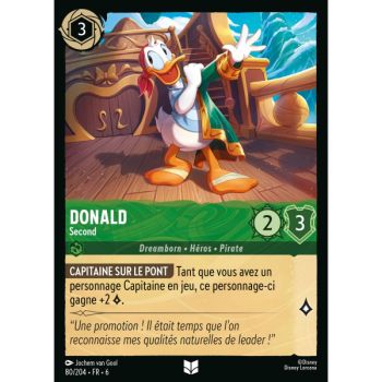 Item Donald, Second - 80/204 - AZS - La Mer Azurite - Brillante - Premium - Français