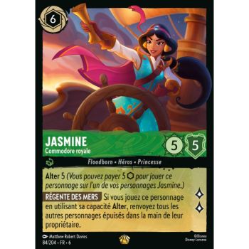 Item Jasmine, Commodore royale - 84/204 - AZS - La Mer Azurite - Brillante - Premium - Français