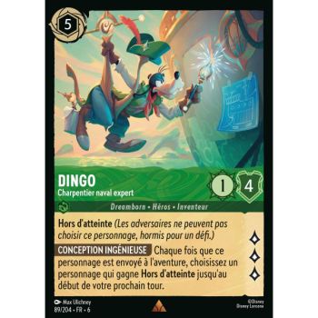 Item Dingo, Charpentier naval expert - 89/204 - AZS - La Mer Azurite - Brillante - Premium - Français