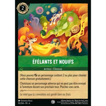 Item Éfélants et Nouifs - 95/204 - AZS - La Mer Azurite - Brillante - Premium - Français