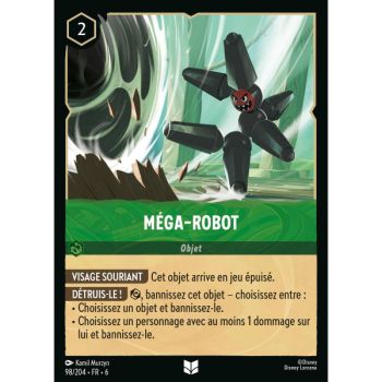 Item Méga-Robot - 98/204 - AZS - La Mer Azurite - Brillante - Premium - Français