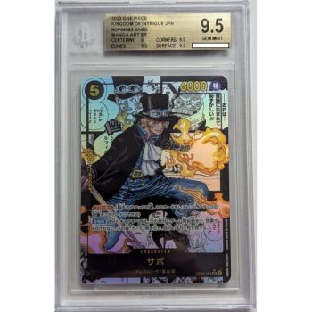 [BGS 9.5 - Gem Mint] - Carte Gradée - Sabo OP04-083 (Manga) - Kingdom of Intrigue - 2023 - One Piece - Japonais