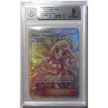 Item [BGS 9 - Mint] - Carte Gradée - Pleine Puissance de Lilie UR 230/236 - S&L Eclipse Cosmique - 2019 - Pokémon - Français