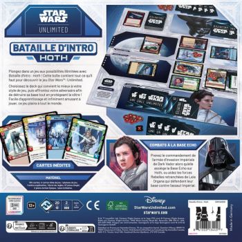 Boite d'Apprentissage - Bataille d’Intro : Hoth - Star Wars Unlimited - FR