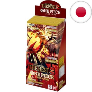 photo Boite de 10 Boosters - The Best : PRB02 - One Piece CG - Japonais