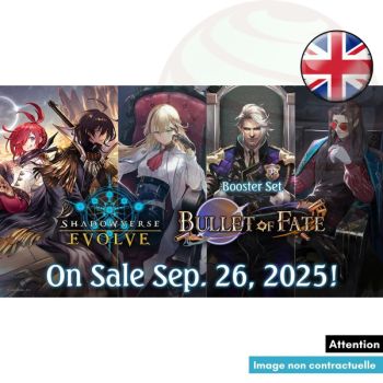 photo Boite de 12 Boosters - BP11 Bullet of Fate - Shadowverse Evolve - EN