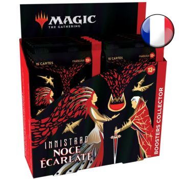 Boite de 12 Boosters - Collector - Innistrad : Noce Ecarlate - Magic The Gathering - FR